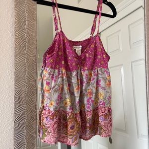 Y2K vintage babydoll shirt